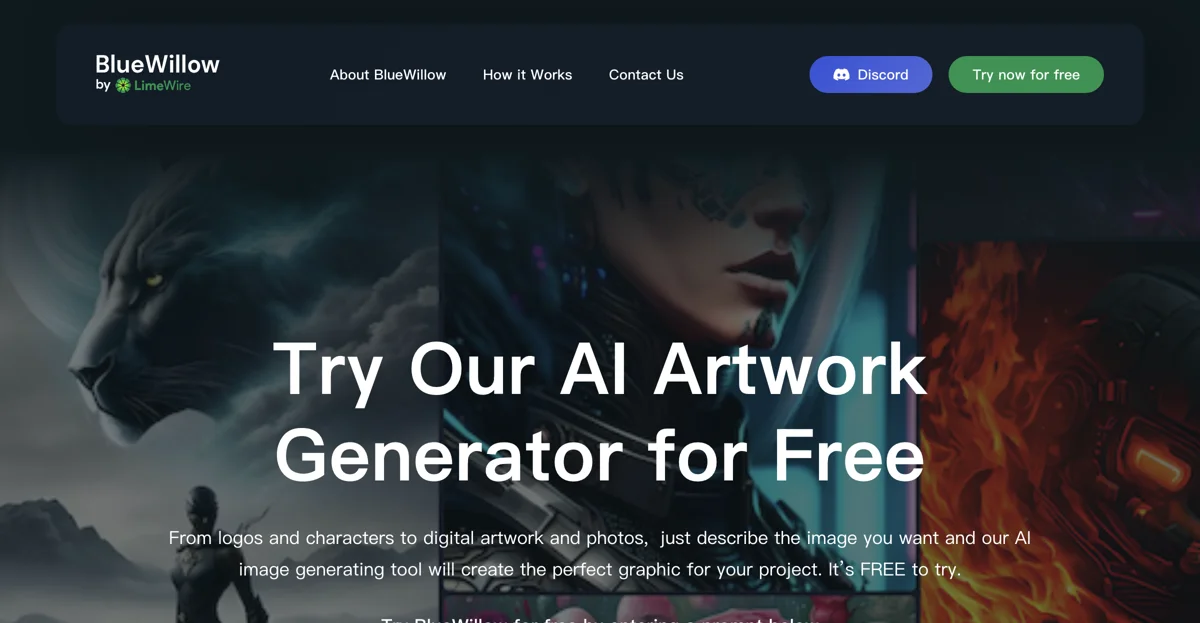 BlueWillow: Your Free AI Art Generator for Stunning Graphics