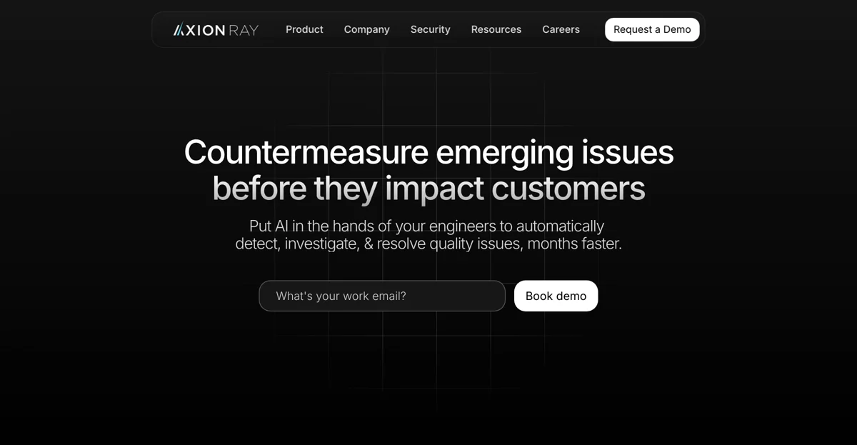 Axion Ray: AI-Powered Quality Management Tool