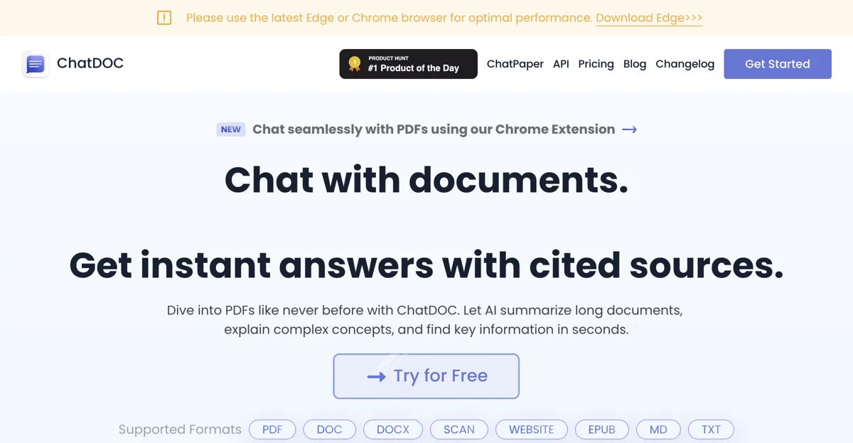 ChatDOC - Your AI Study Buddy for PDF Documents