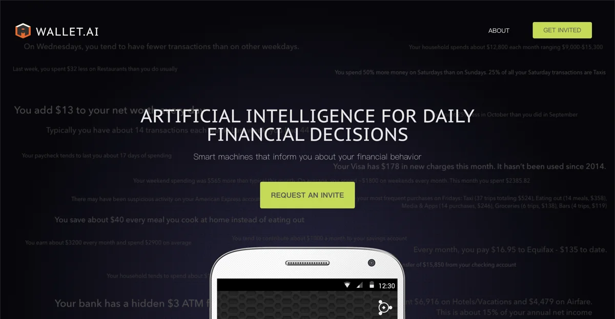 Unlock Better Financial Decisions with wallet.AI