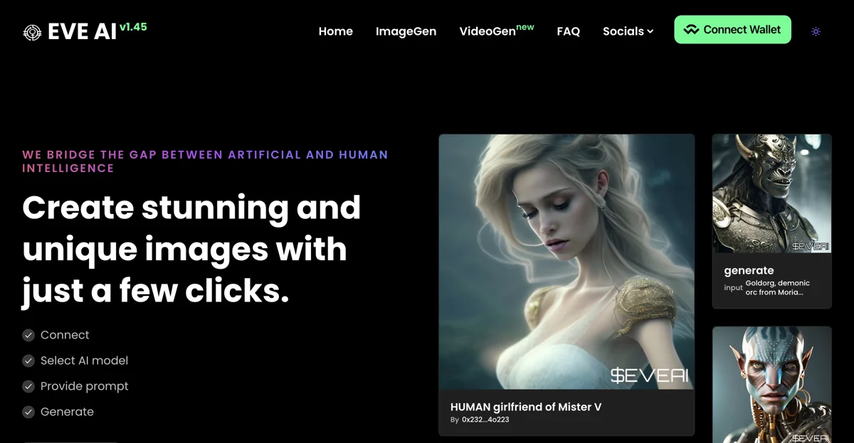 Discover EVE AI: The Ultimate Image and Video Generator