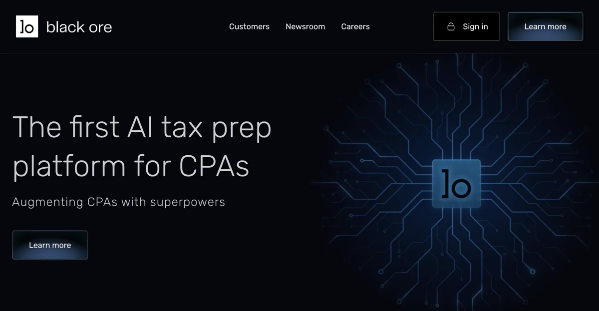 Black Ore: Revolutionizing Tax Prep for CPAs with AI