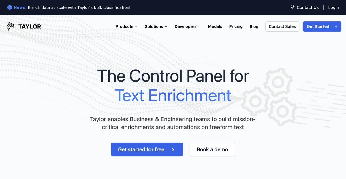 Taylor: The Ultimate Tool for Text Enrichment and Automation