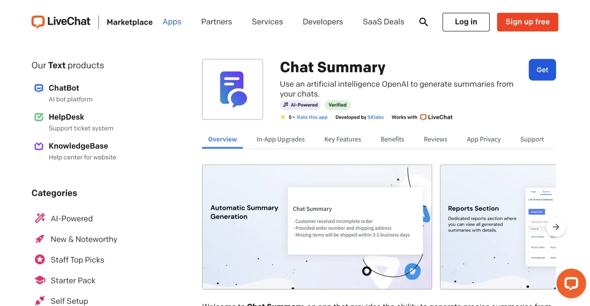 Chat Summary: AI-Powered Chat Summarization Tool