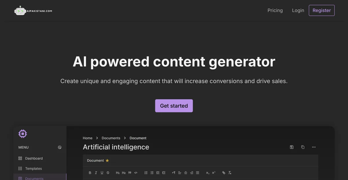 Ai Pakistani: Revolutionizing Content Creation with AI