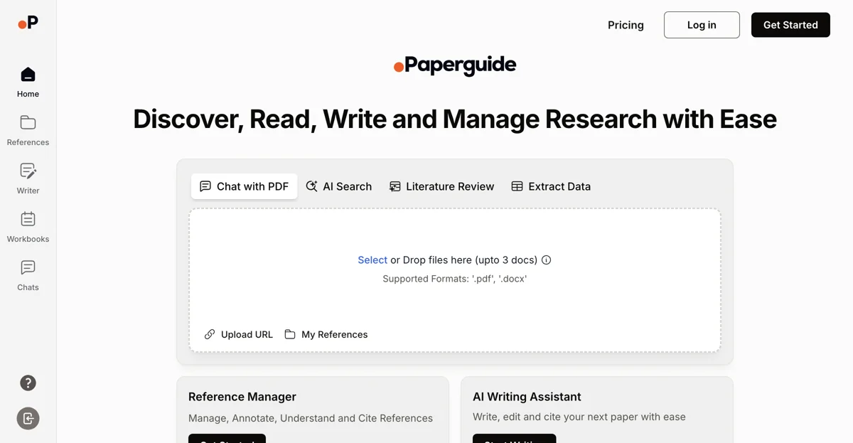 Paperguide: The Ultimate AI Research Assistant & Writing Tool