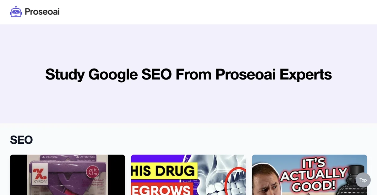 Master SEO with Proseoai: Your Ultimate Guide