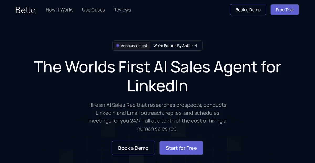 Bella - 专为 LinkedIn Sales Navigator 设计的 AI 销售代理