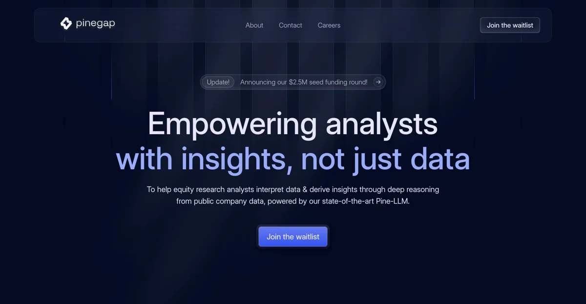 Discover Pinegap: Your AI-Powered Equity Research Assistant