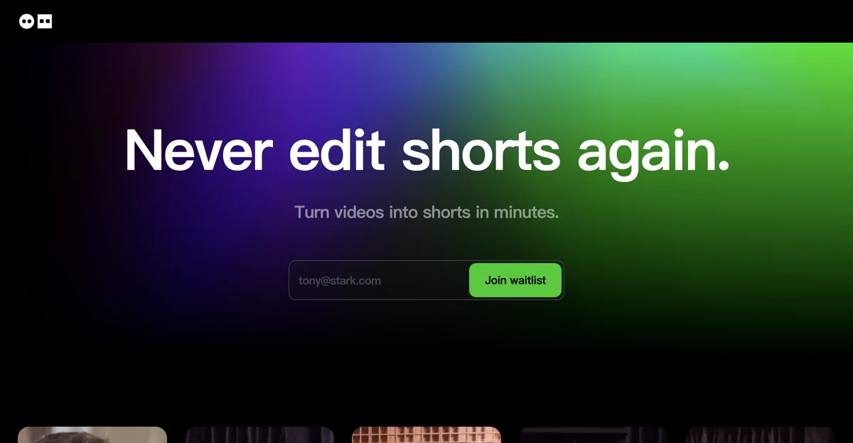 Dumme: Effortless AI Video Shorts Creation