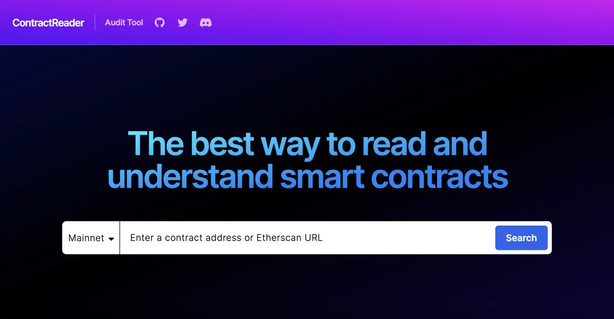 Explore ContractReader: The Ultimate Smart Contract Audit Tool