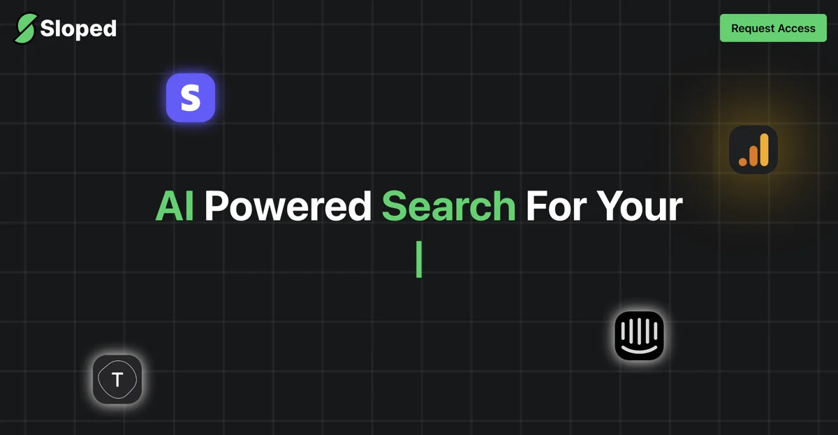 Sloped: Transform APIs into Searchable Data Sources