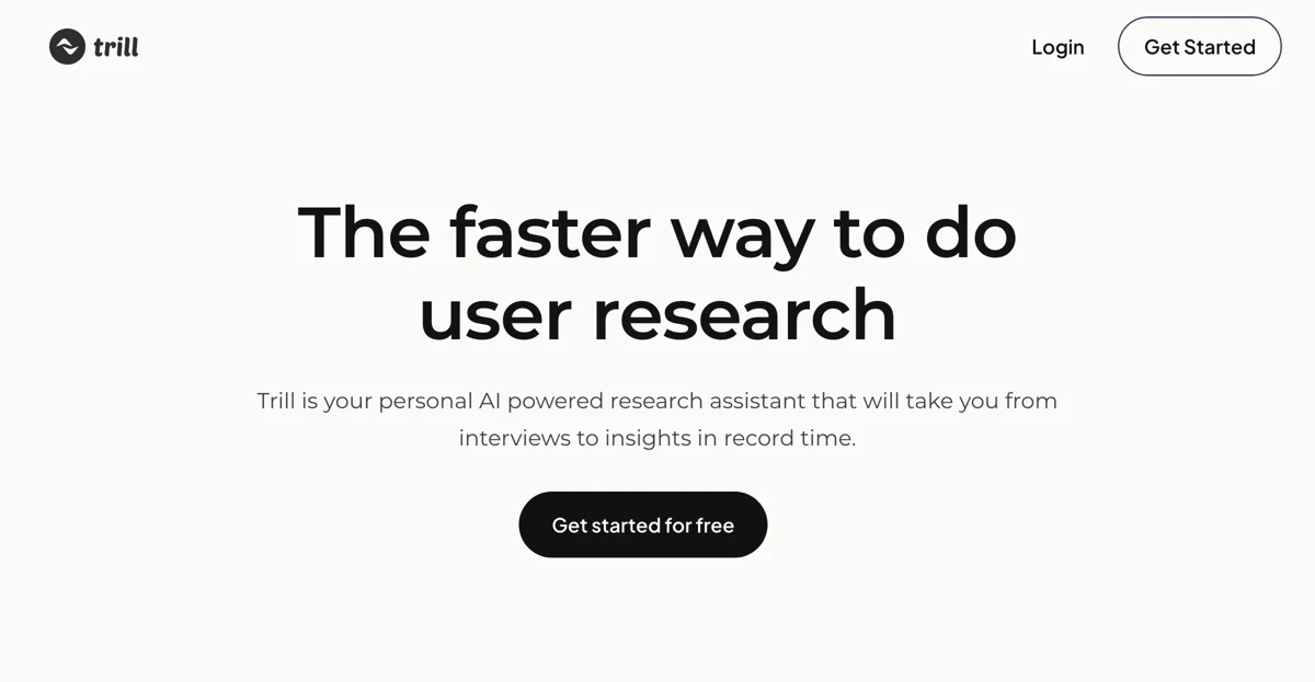 Trill: Your AI-Powered Research Assistant