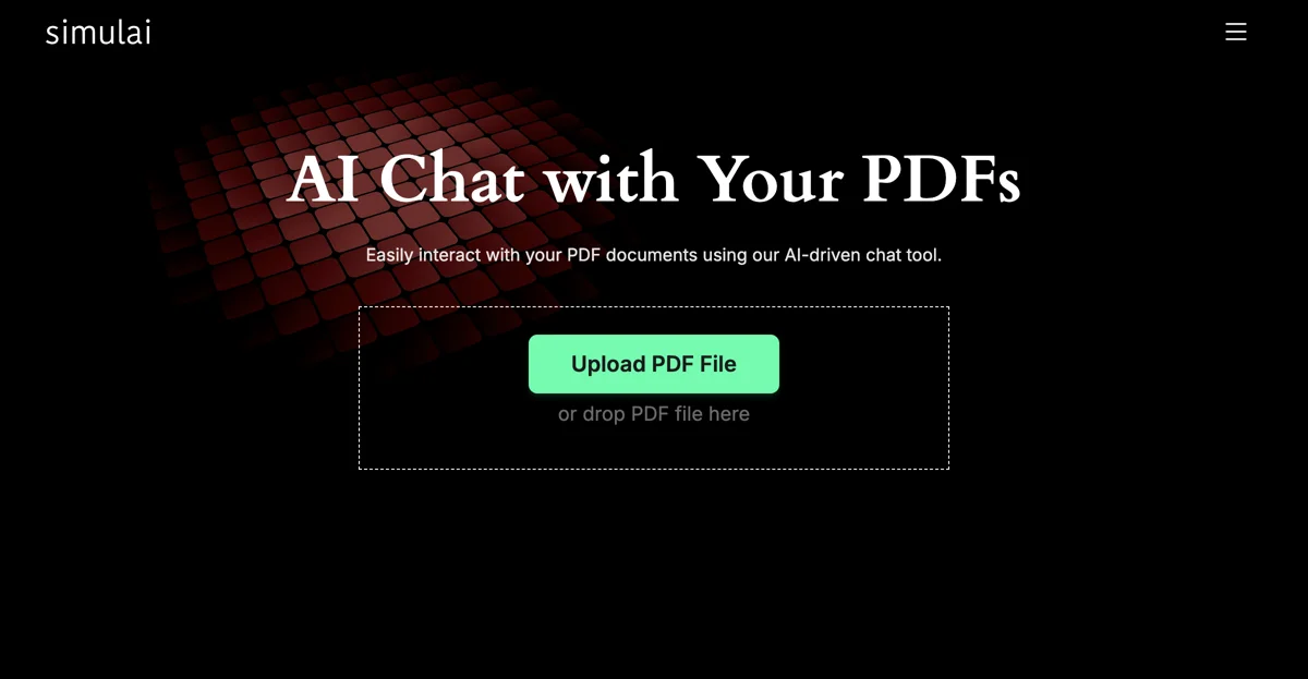 Transform Your PDF Experience with Simulai's AI Chat Tool