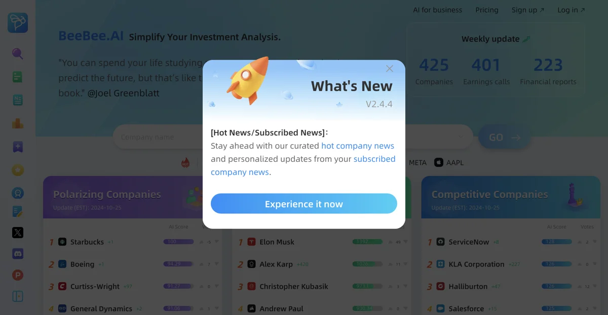 BeeBee.AI: Your Ultimate Tool for Investment Analysis