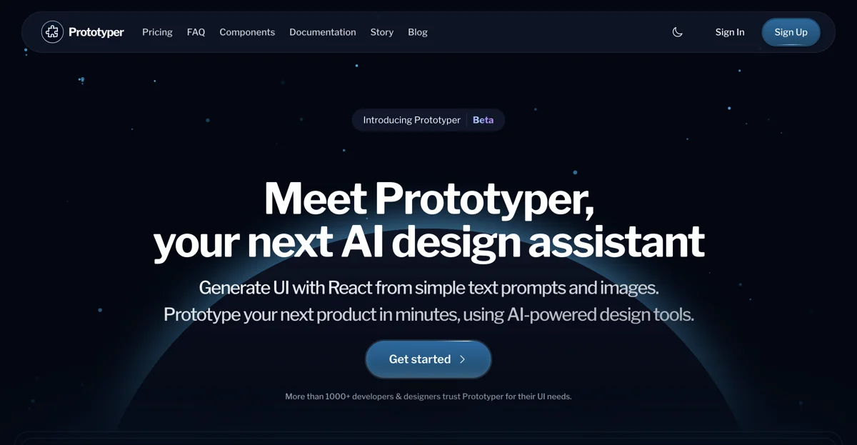 Prototyper | Cách nhanh nhất để thiết kế UI