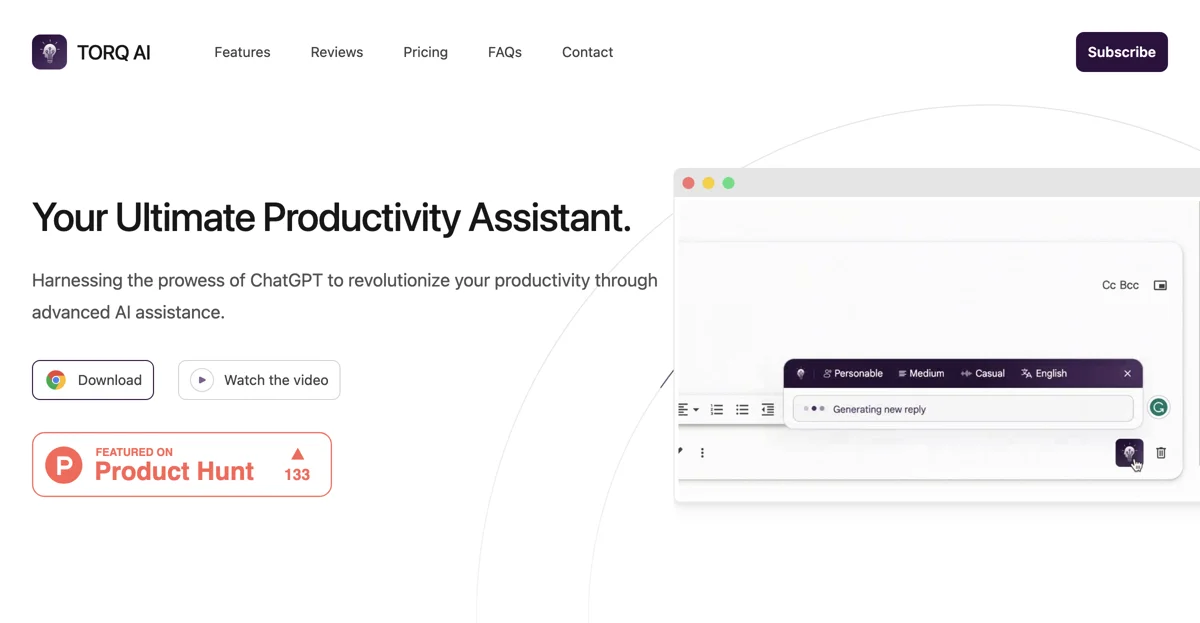 Torq AI: Your Ultimate Productivity Assistant