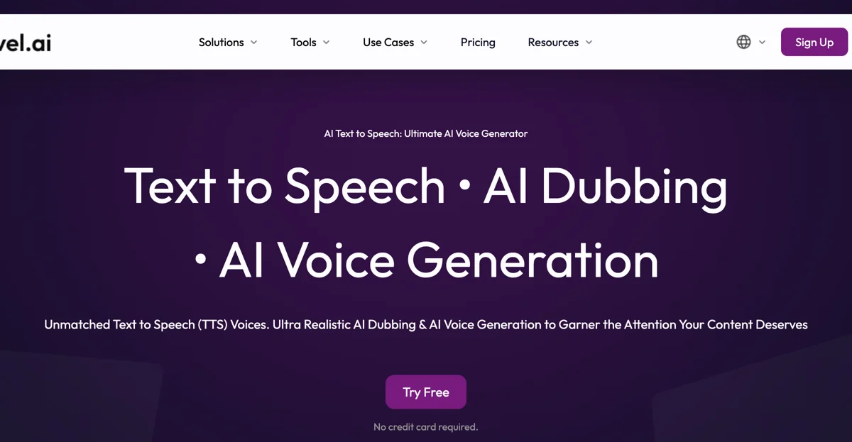 Wavel AI: Best Text-to-Speech Voice Solutions for Videos