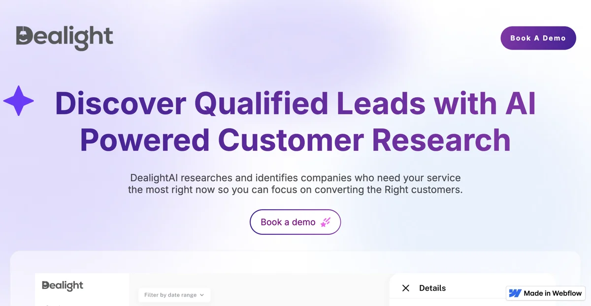 Unlock Sales Potential with Dealight: AI-Powered Lead Generation