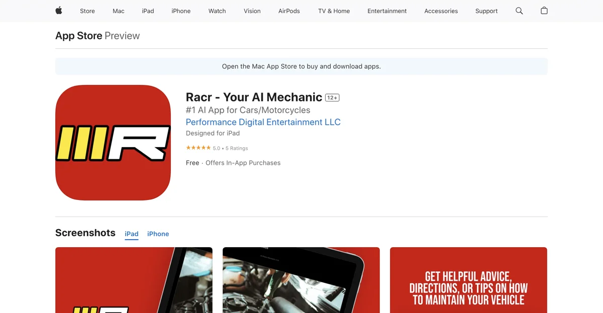 Racr - Your AI Mechanic: Revolutionize Vehicle Maintenance