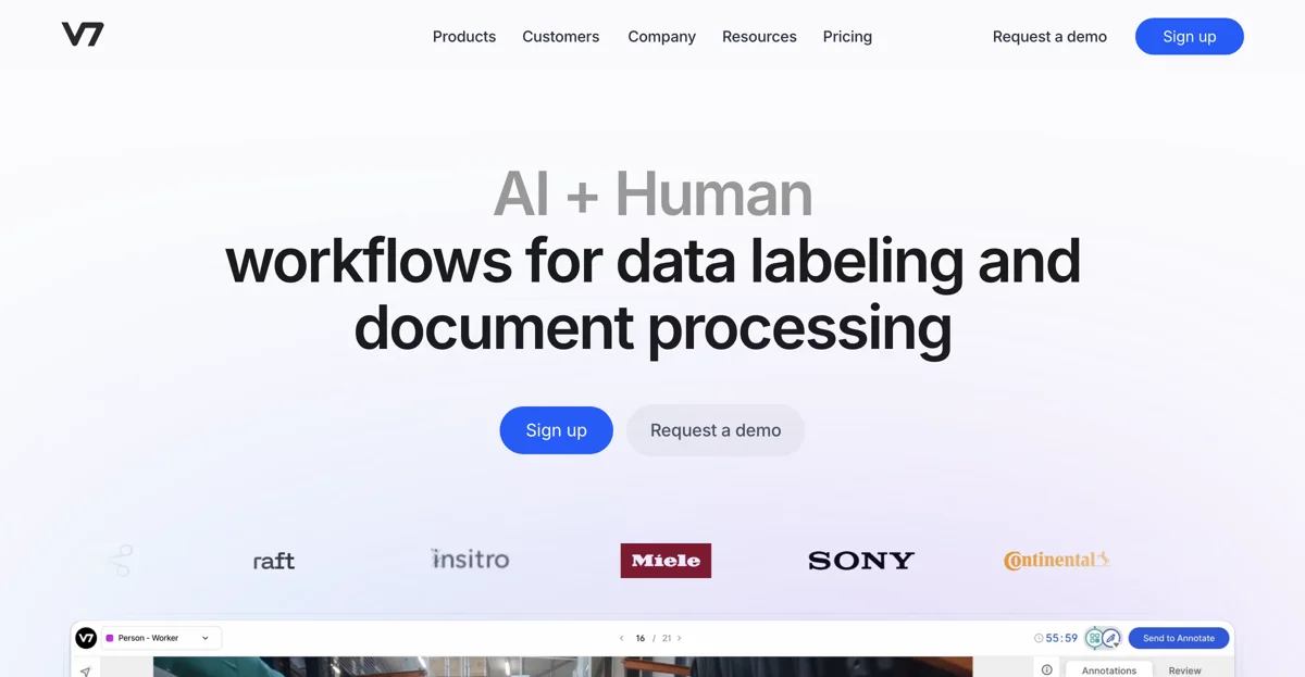 V7: Automate Data Labeling and Document Processing with AI