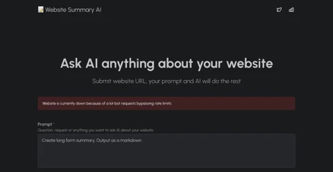 Website Summary AI