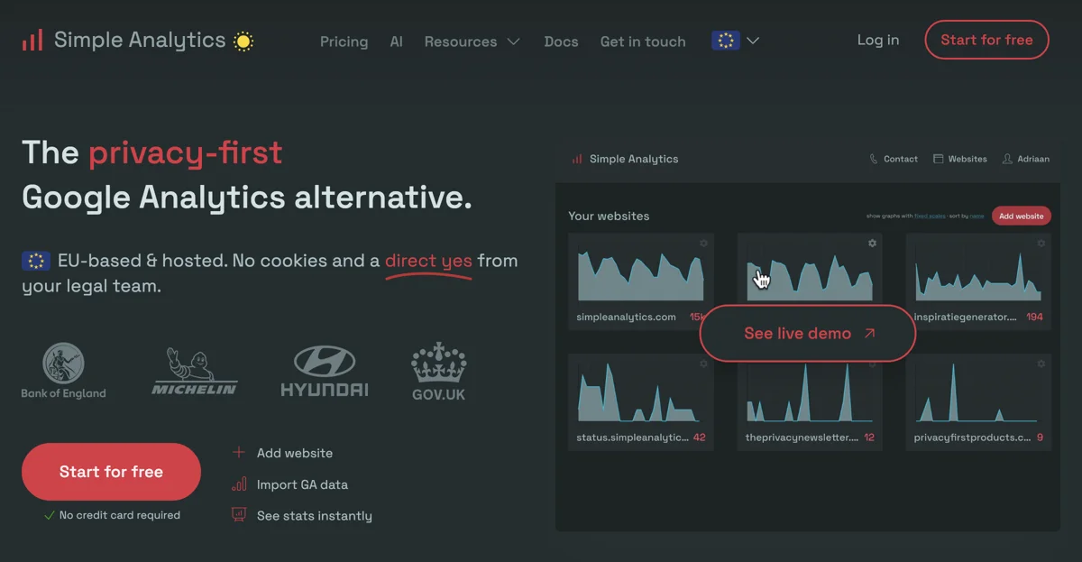 Discover Simple Analytics: Your Privacy-First Google Analytics Alternative