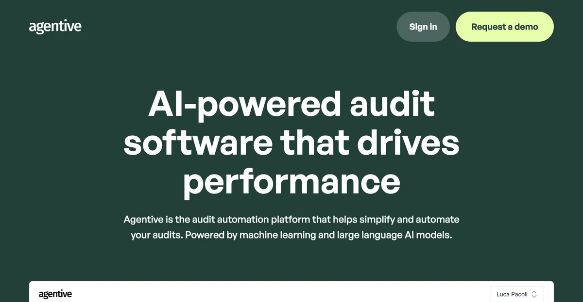 Agentive: AI-Powered Audit Automation for Enhanced Efficiency