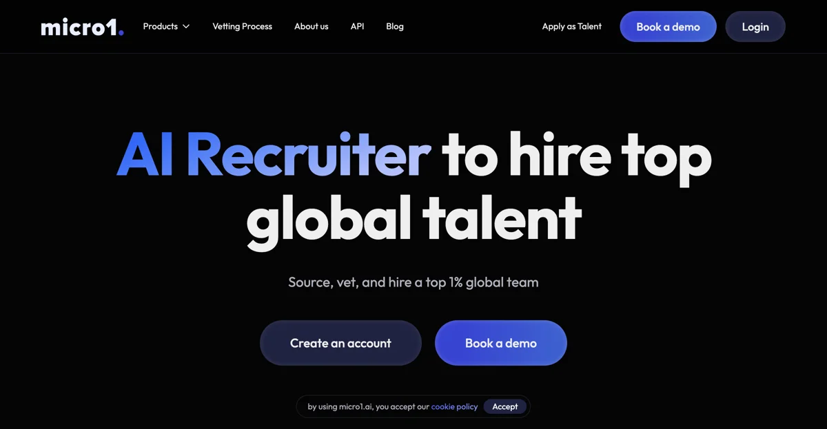 Transform Your Hiring Process with Micro1 AI Recruiter