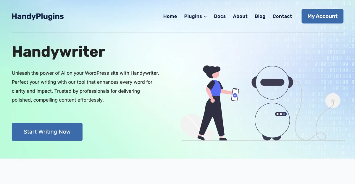 Handywriter: The Ultimate AI Writing Assistant for WordPress