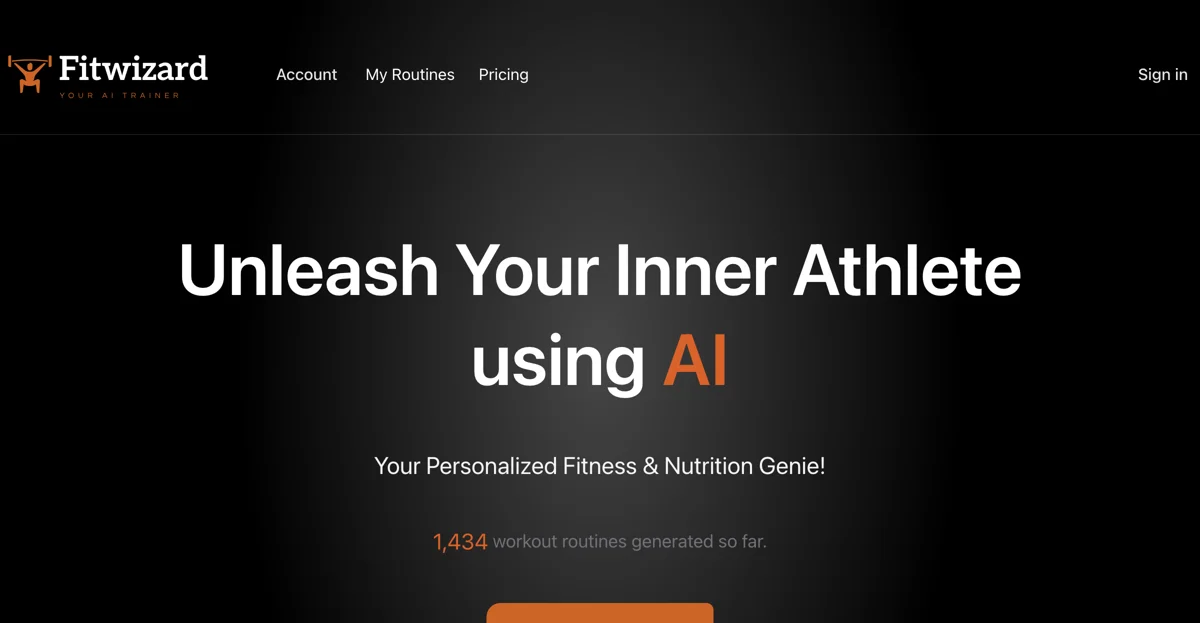 FitWizard: Your Personalized Fitness & Nutrition Assistant