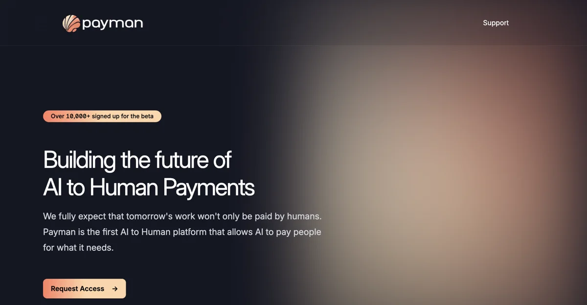 Payman - The Future of AI to Human Payments