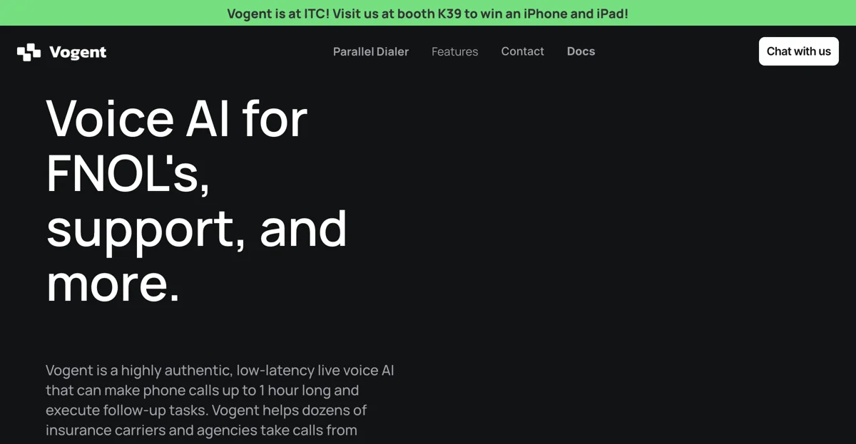 Vogent: Revolutionizing Voice AI for Businesses