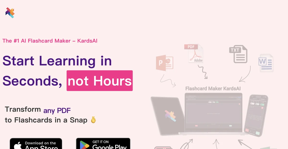 KardsAI: Ứng Dụng Tạo Flashcard AI Đỉnh Nhất Giúp Học Hiệu Quả