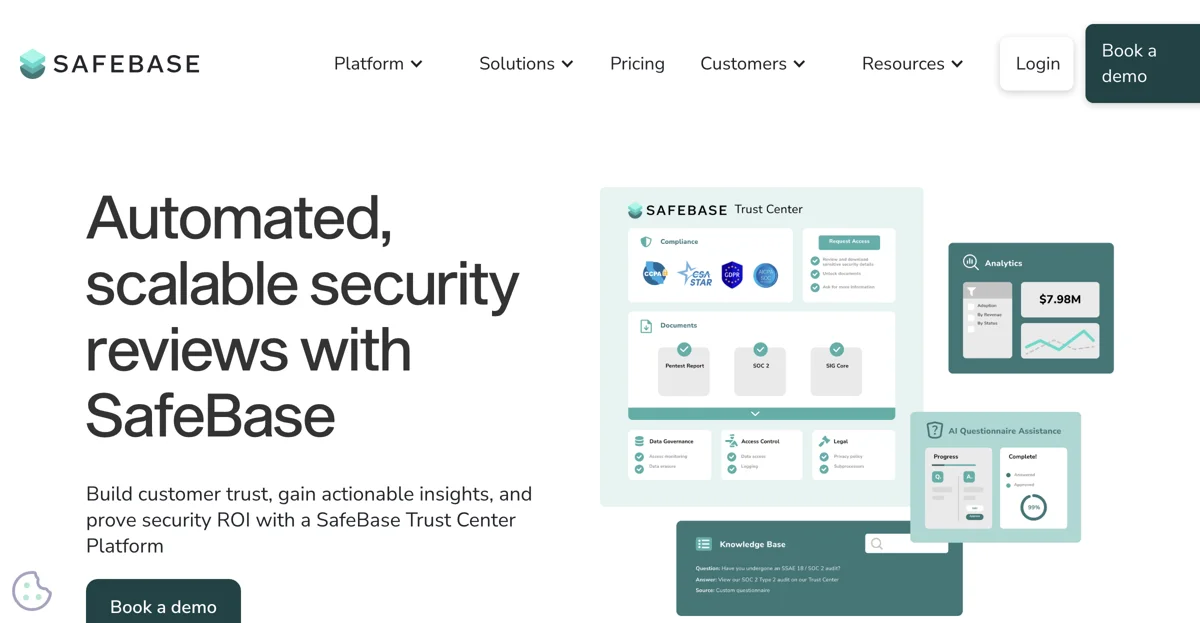 The Trust Center Platform for friction-free security reviews | SafeBase