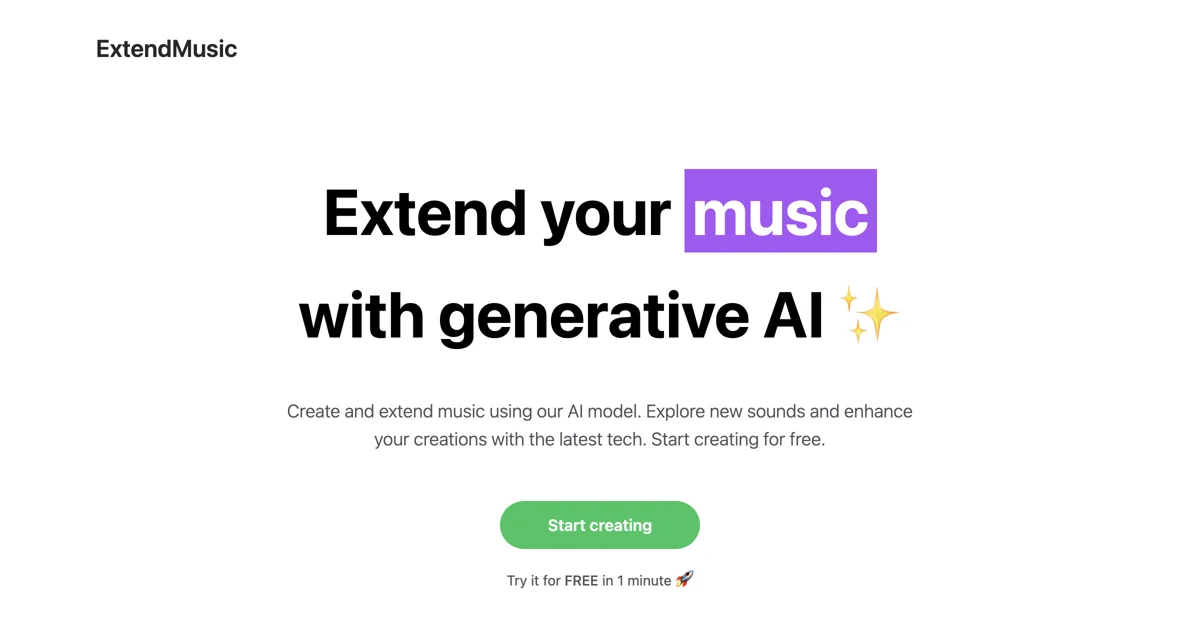 ExtendMusic: Elevate Your Music with Generative AI