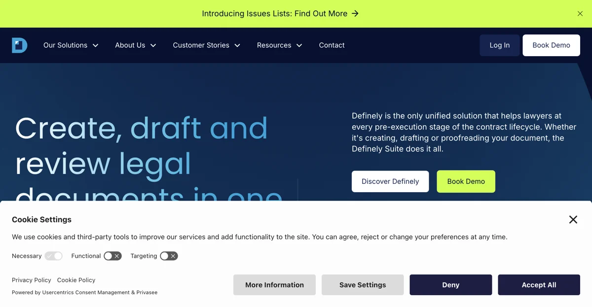 Definely: Streamline Your Legal Document Management