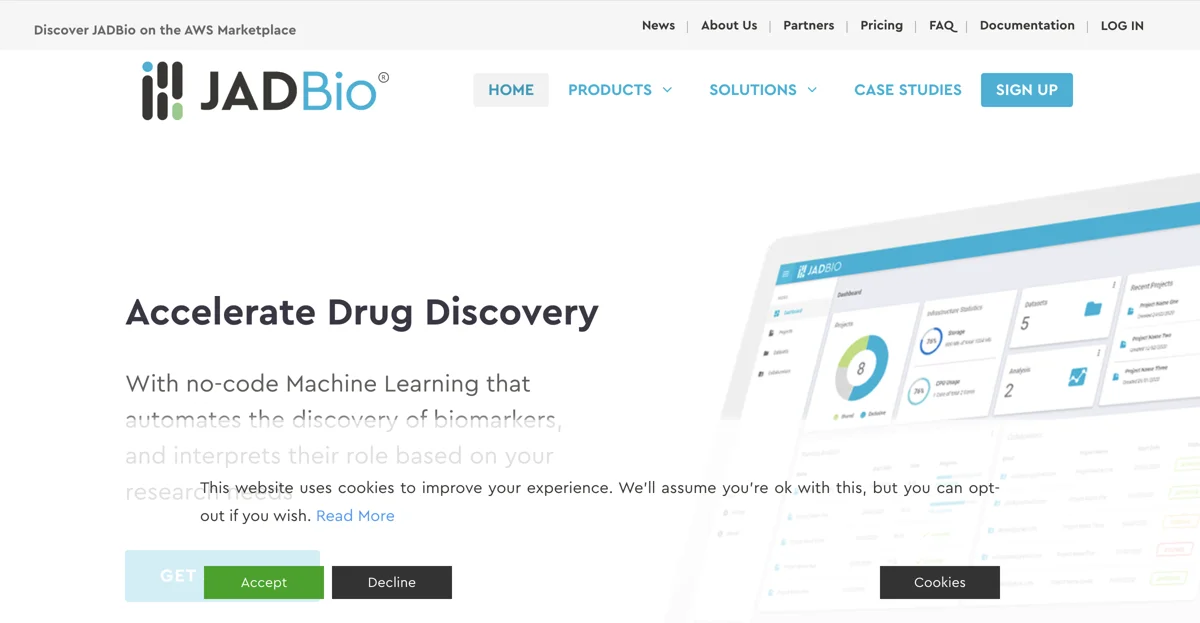 JADBio: Accelerate Biomarker Discovery with AutoML