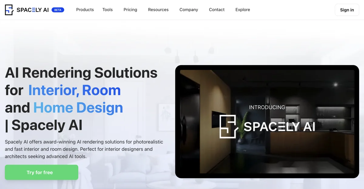 Transform Your Interior Design with Spacely AI's Rendering Solutions