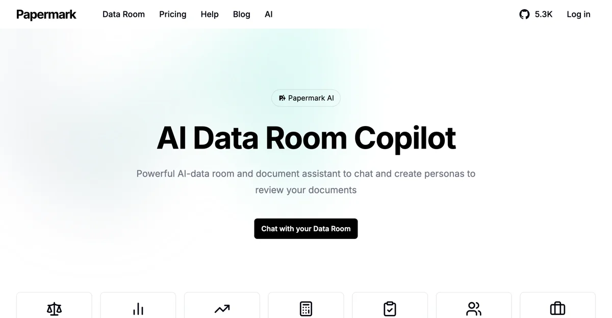 Papermark AI: Your AI-Data Rooms and Document Assistant