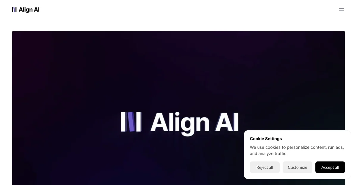 Align AI - Công Cụ Phân Tích Cho Sản Phẩm Gen-AI Của Bạn