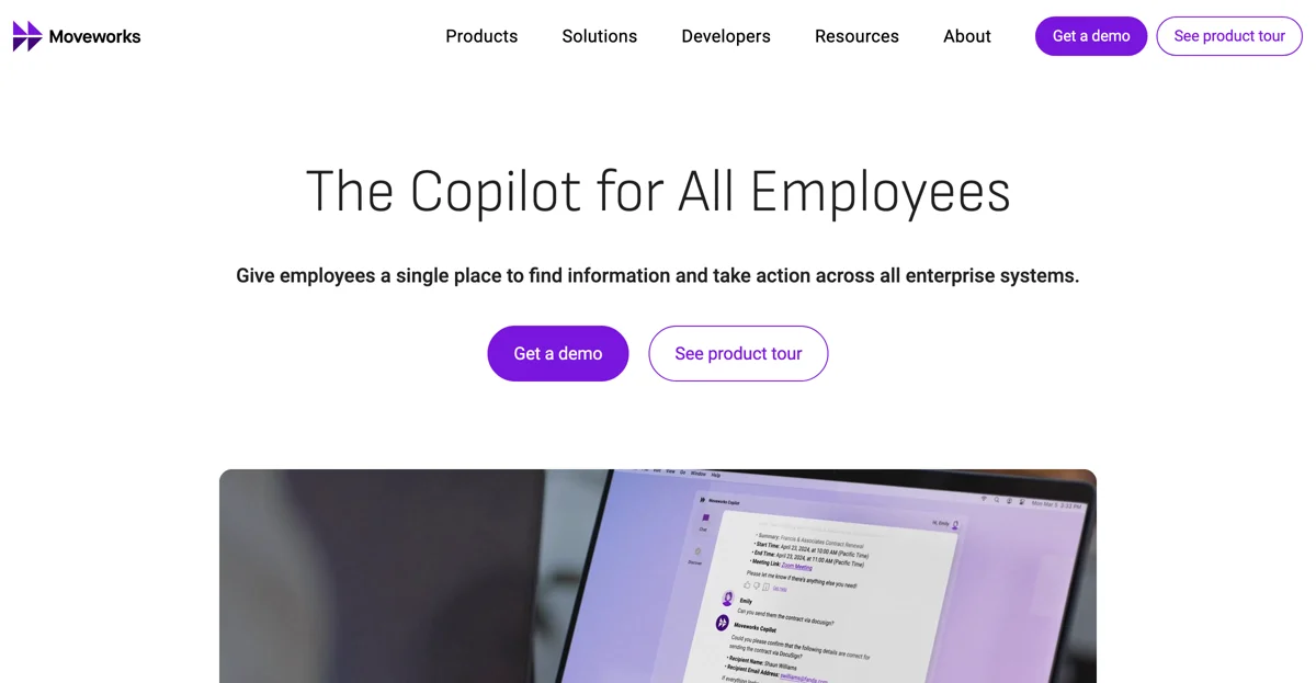 Moveworks: The Ultimate AI Copilot for Enterprises