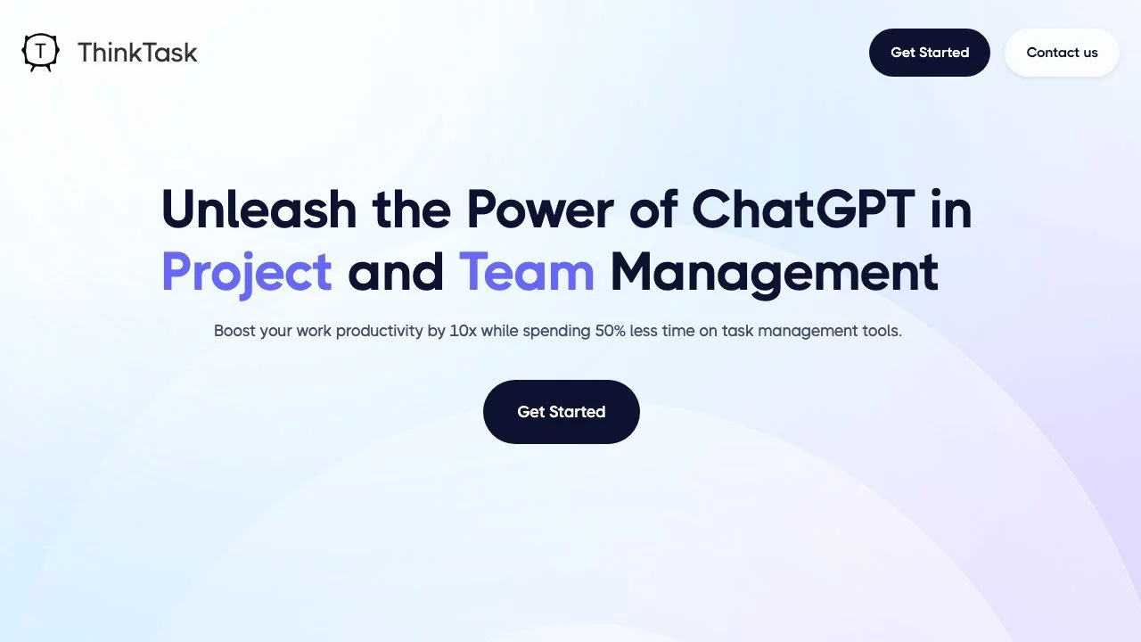 ThinkTask: Boost Productivity with ChatGPT in Project Management