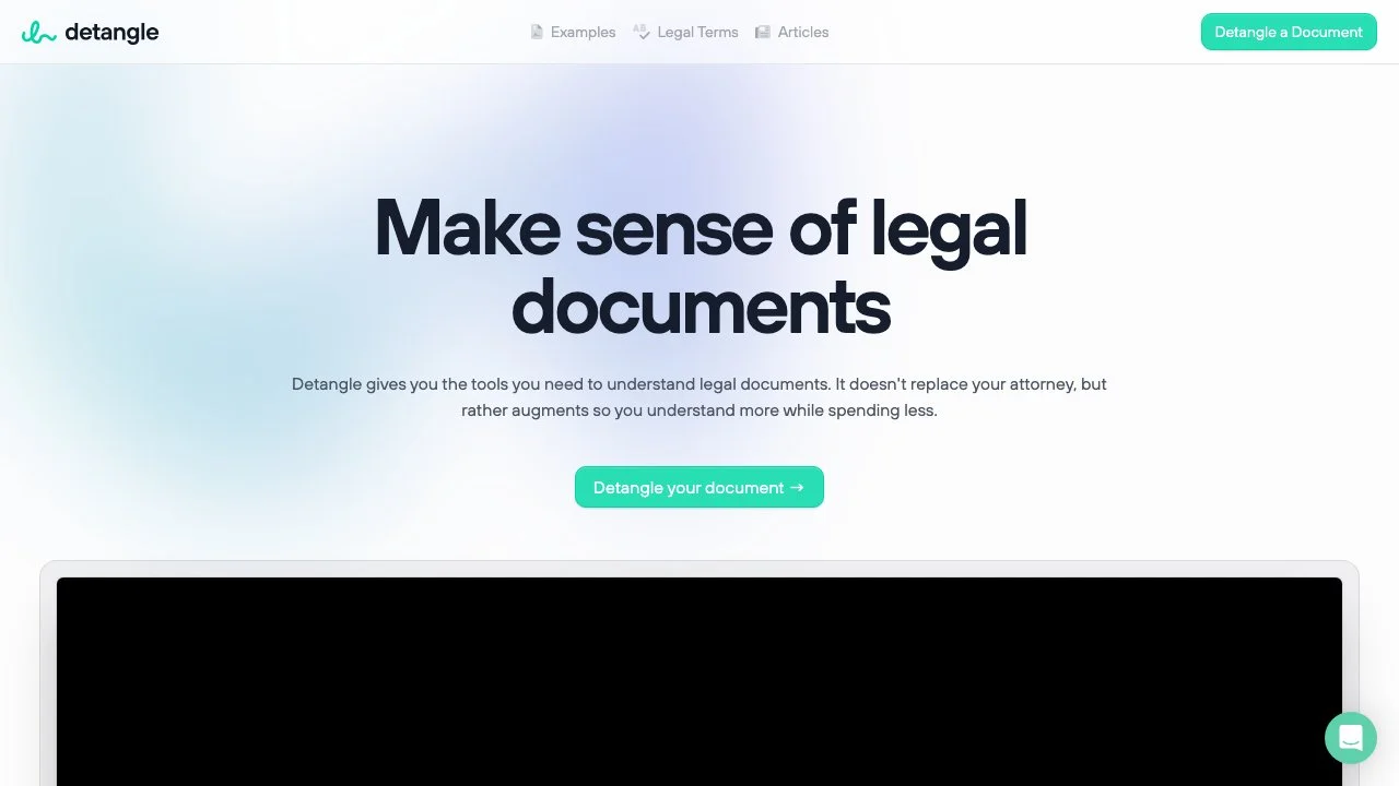 Detangle: Simplifying Legal Documents for Everyone