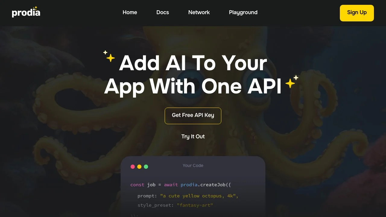 Prodia: Add Generative AI into Your App