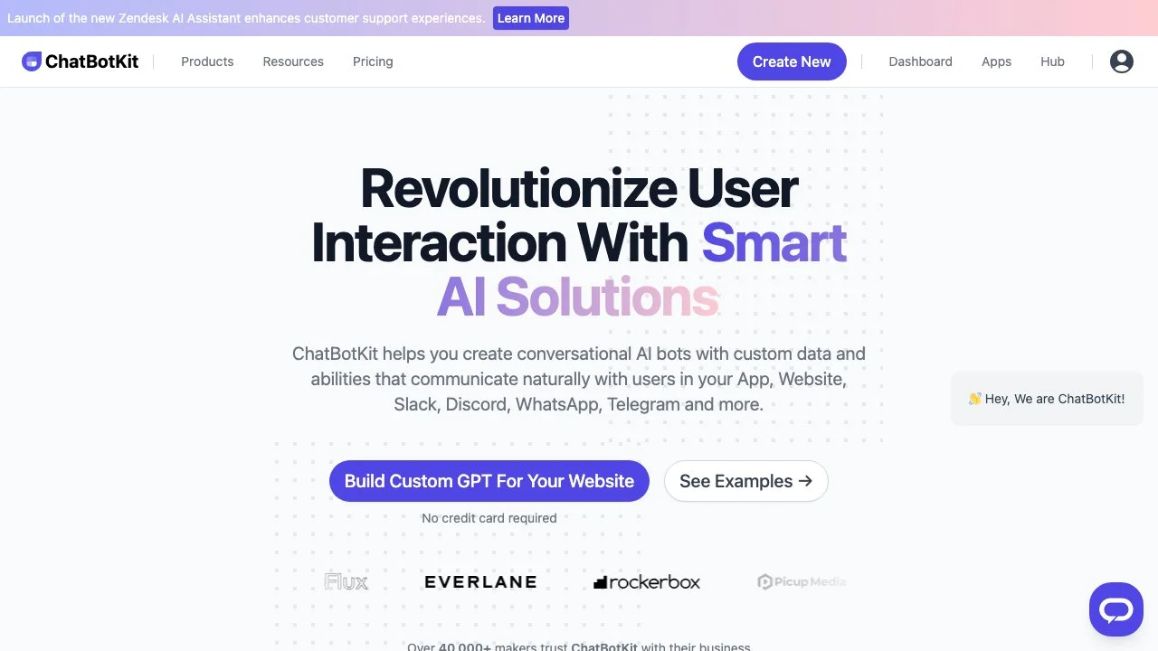 ChatBotKit: Build Conversational AI Chatbots Easily