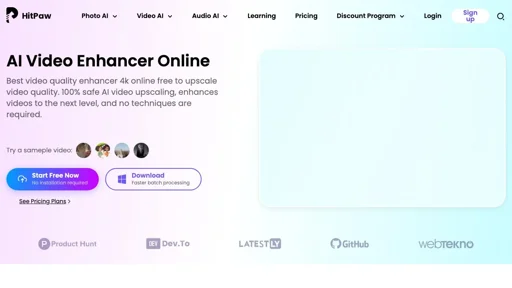 HitPaw Online Video Enhancer