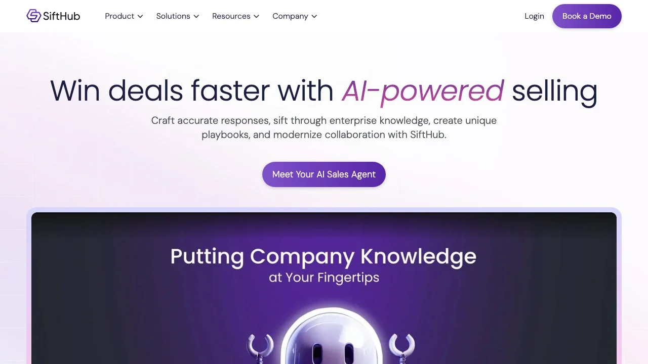 Win Deals Faster with SiftHub - Your AI Sales Assistant