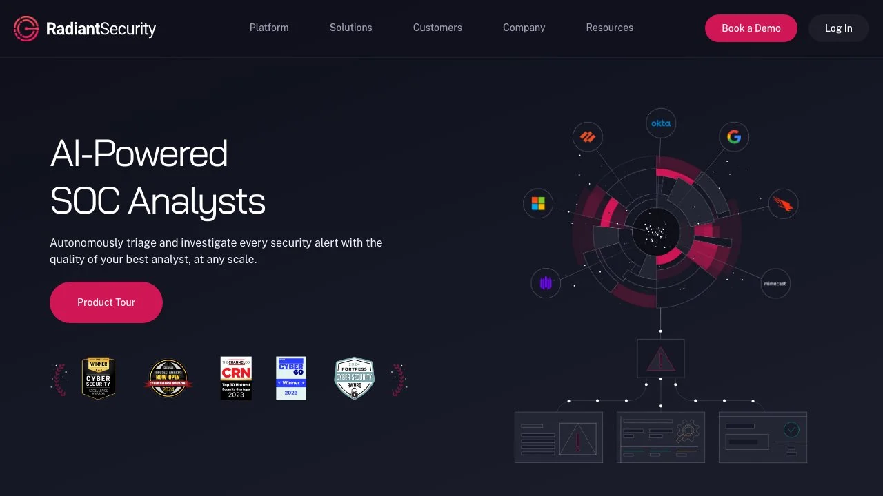 AI駆動型SOCアナリスト | Radiant Security