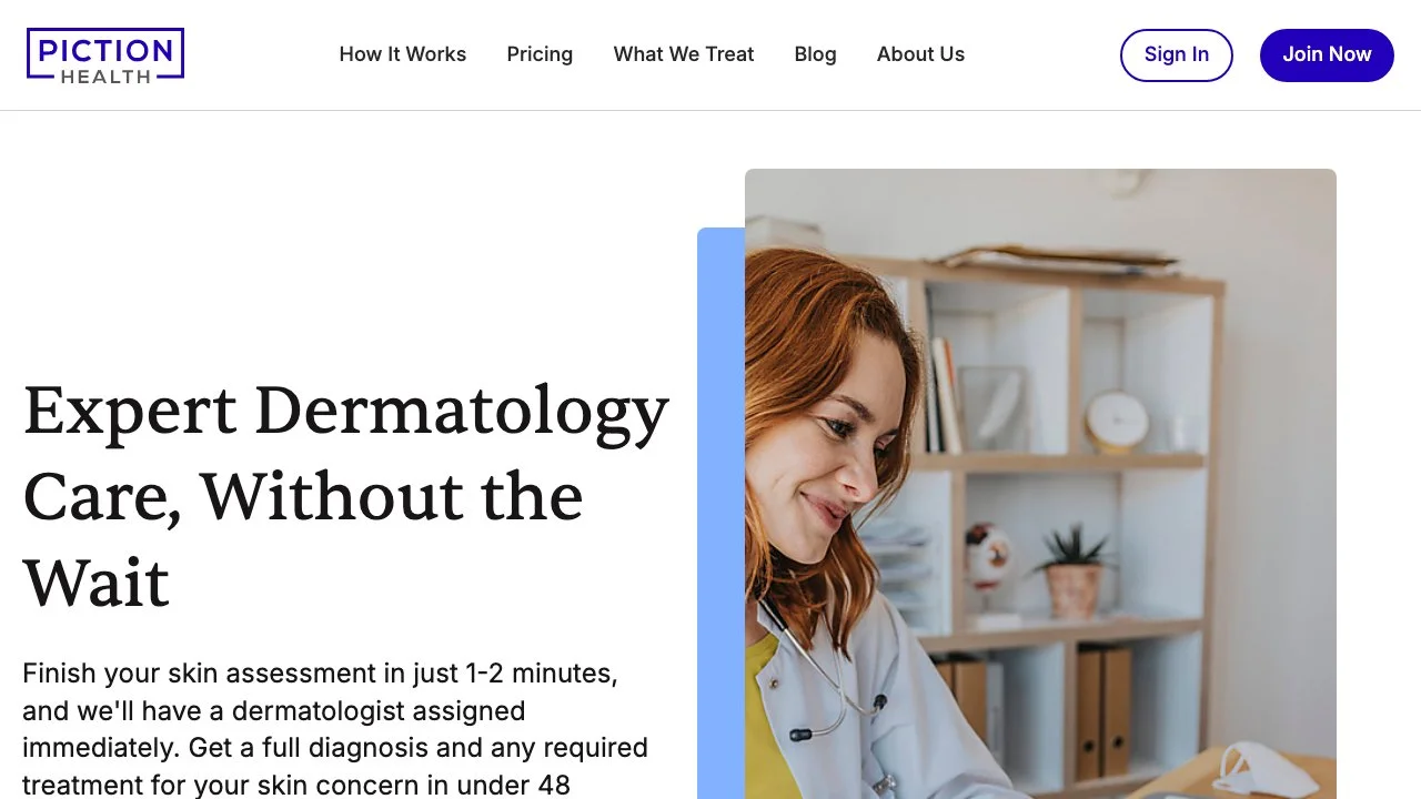 Piction Health: Fast Online Dermatology Care You Can Trust